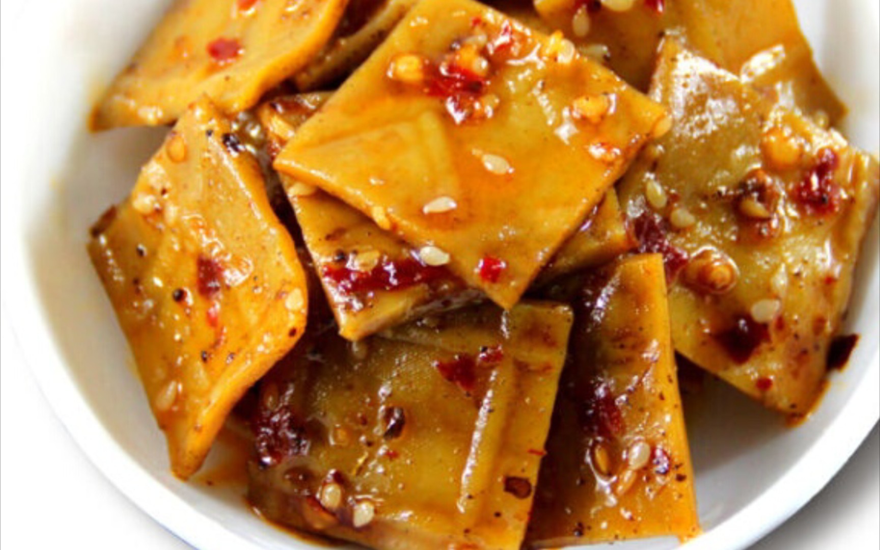 麻辣干子,很好吃的存在.