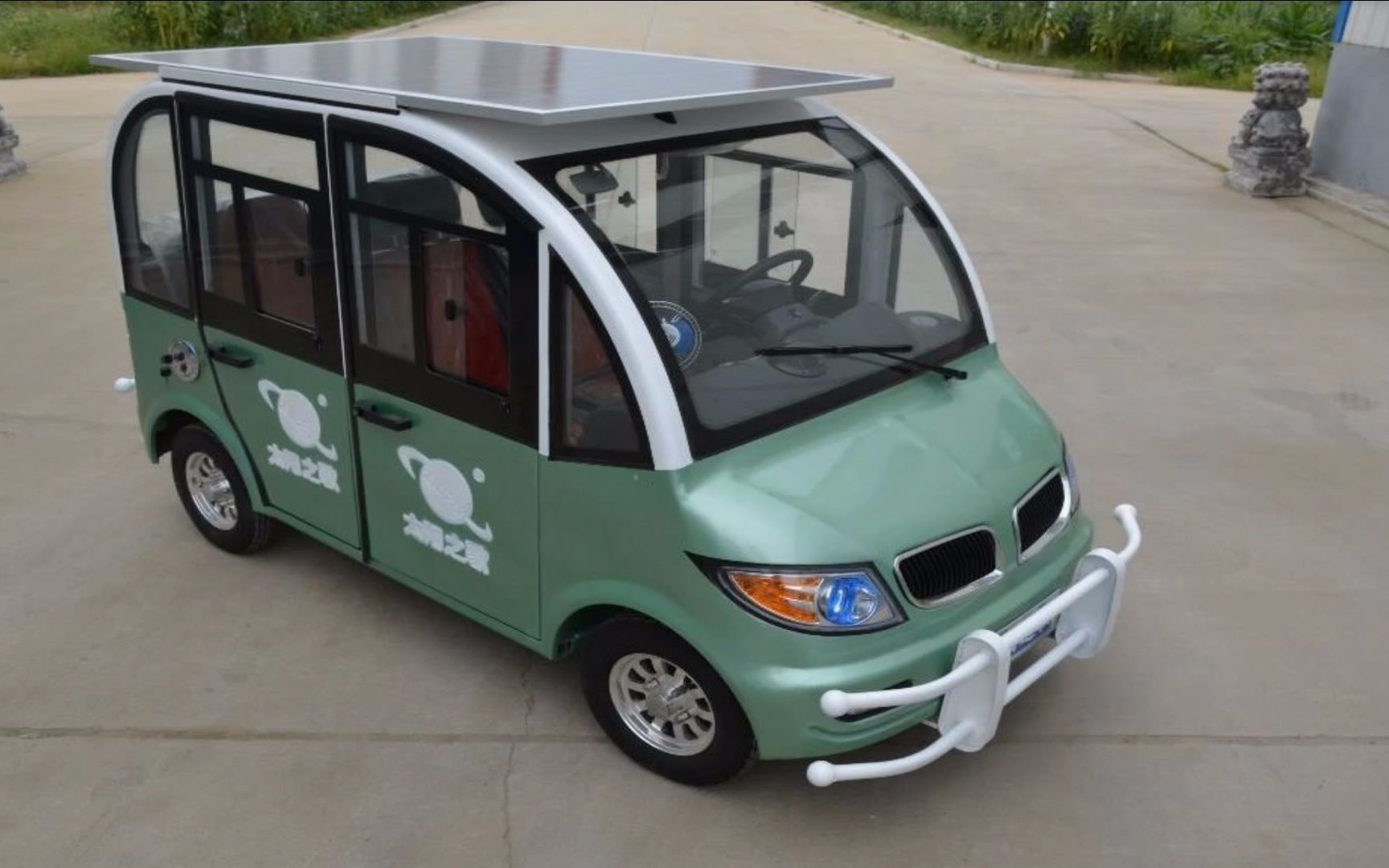 农村三轮电动车安装太阳能发电永不断电是真的么可以不充电么