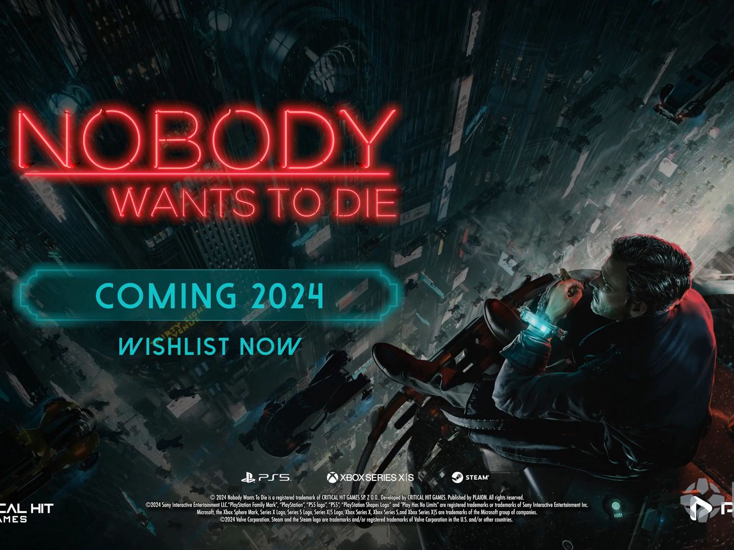 虚幻5引擎 反乌托邦推理冒险游戏《nobody wants to die》实机预告