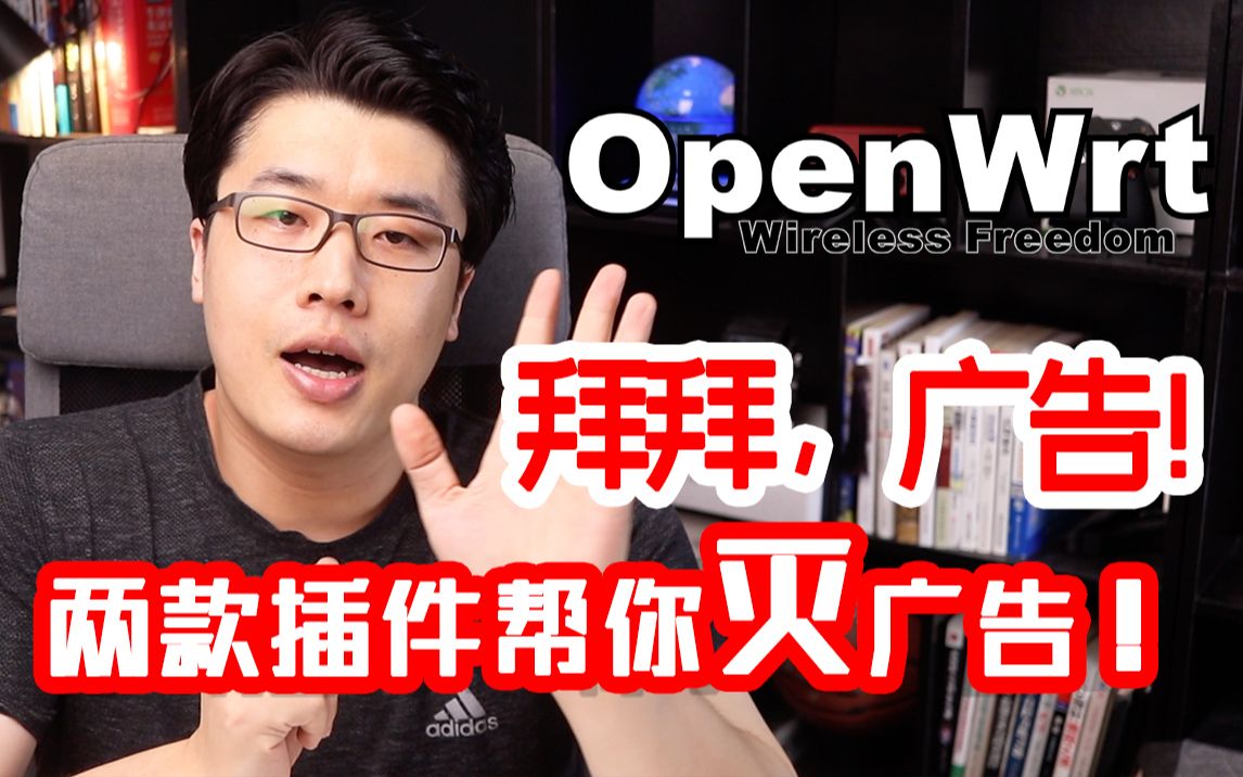 【韩风Talk】Openwrt插件对广告说不,怎么做?两款热门插件随你用!哔哩哔哩bilibili