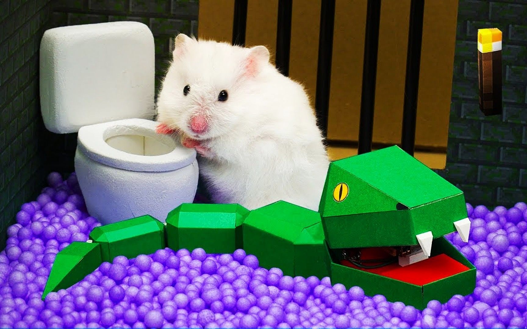 小仓鼠大冒险:机智仓鼠用陷阱逃离蛇迷宫,能成功出逃吗?