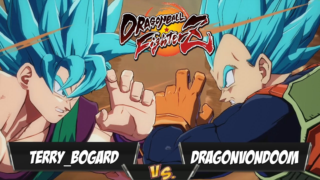 TerryBogard(SSGSS Goku/Trunks/Tien) Fights DragonVonDoom(Base Vegeta/Nappa/SSGS哔哩哔哩bilibili