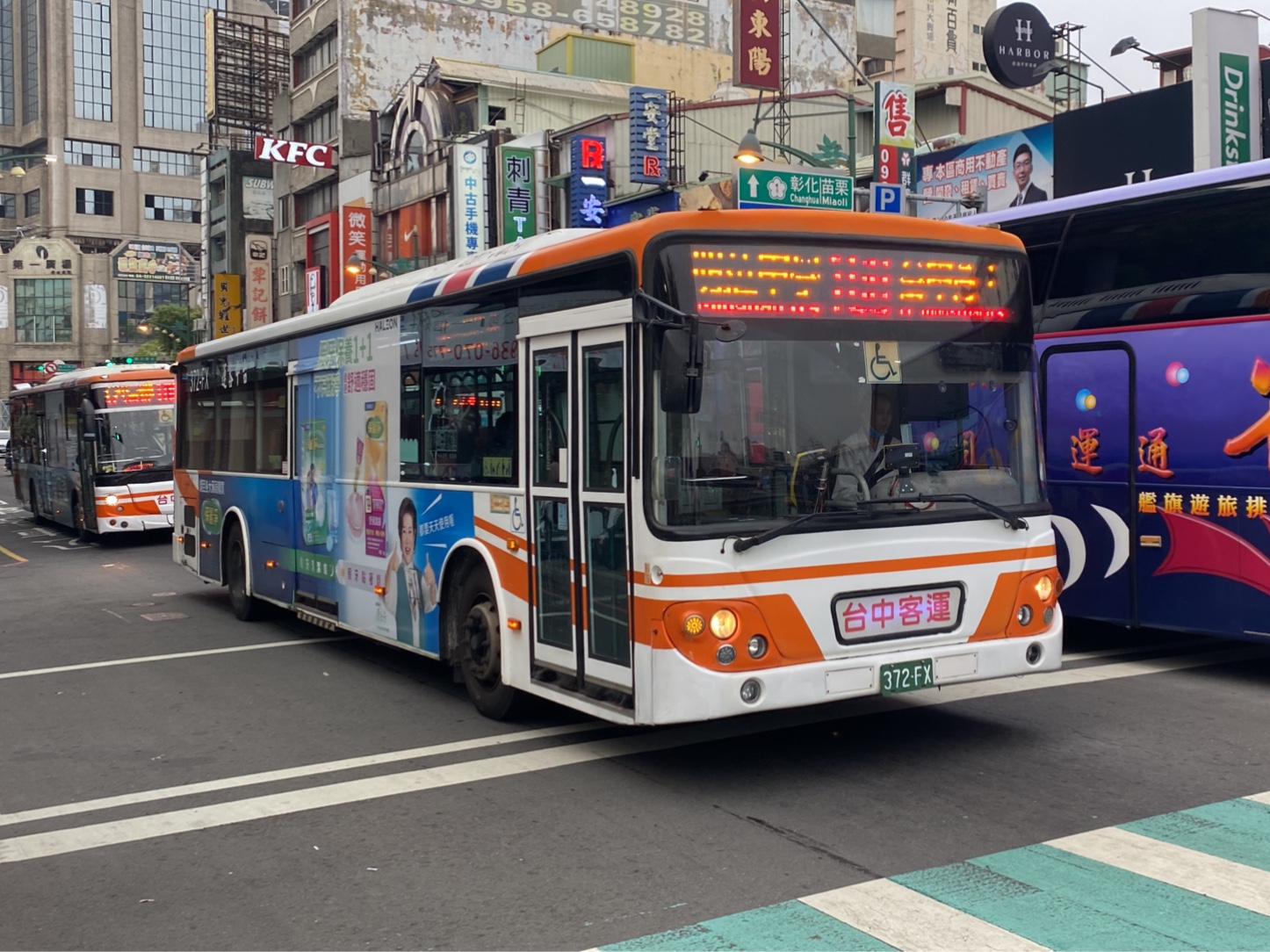 台中客運 daewoo bs120cn低地板 100路 372-fx