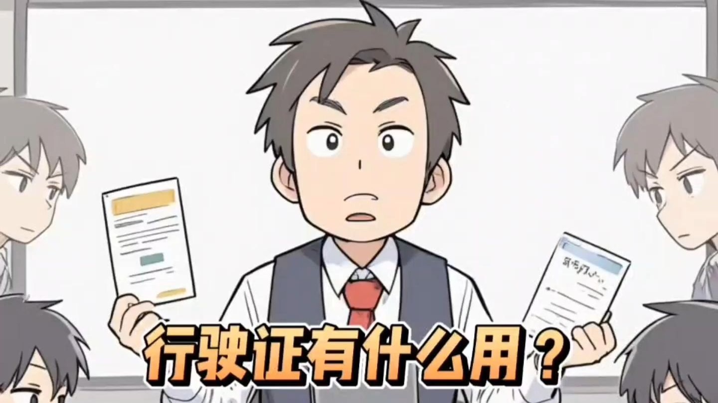 侯主任说 | 行驶证有什么用