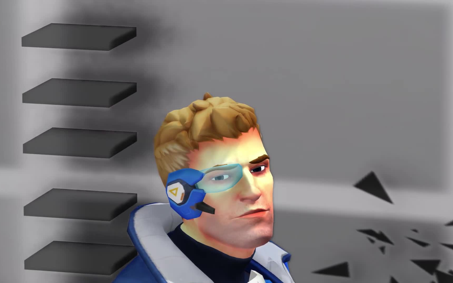 【守望先锋mmd】两个指挥官的内心挣扎linkin park - numb 60帧_哔哩