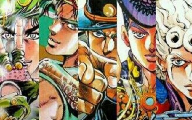 [图]JOJO的奇妙混剪——五代乔乔op【ジョジョ~その血の運命】/我乔纳森家世世代代都是绅士/