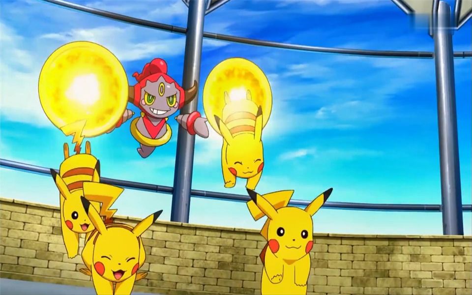 胡帕喜欢皮卡丘,找来了这么多,快别胡闹啦!