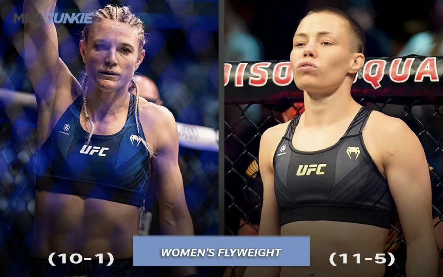 9月2日ufc巴黎站 "玫瑰"罗斯vs"野兽"玛侬·菲奥罗 蝇量级
