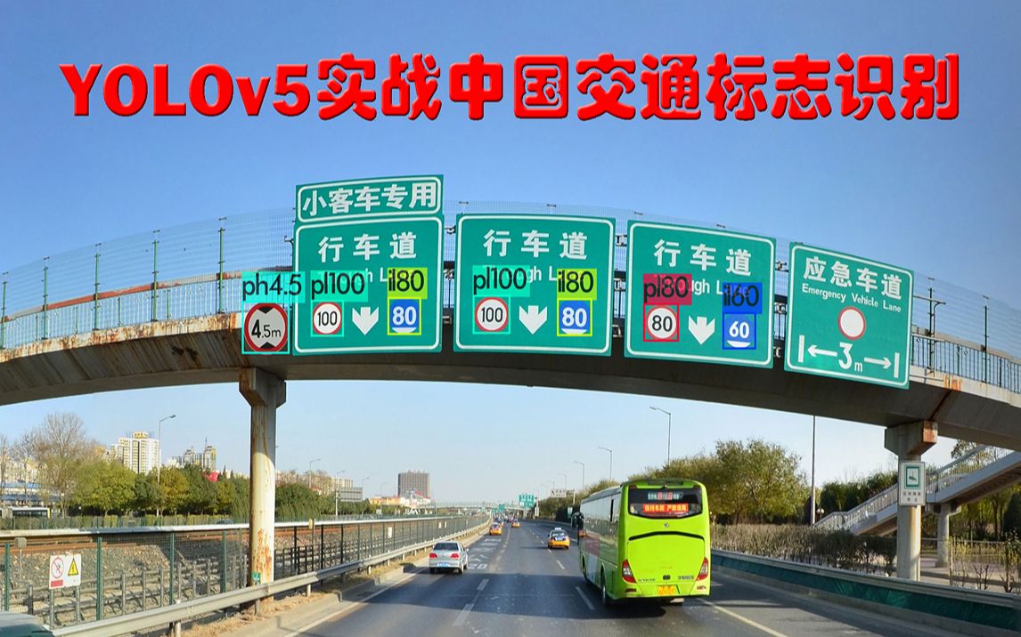 YOLOv5实战中国交通标志识别(TT100K数据集)哔哩哔哩bilibili