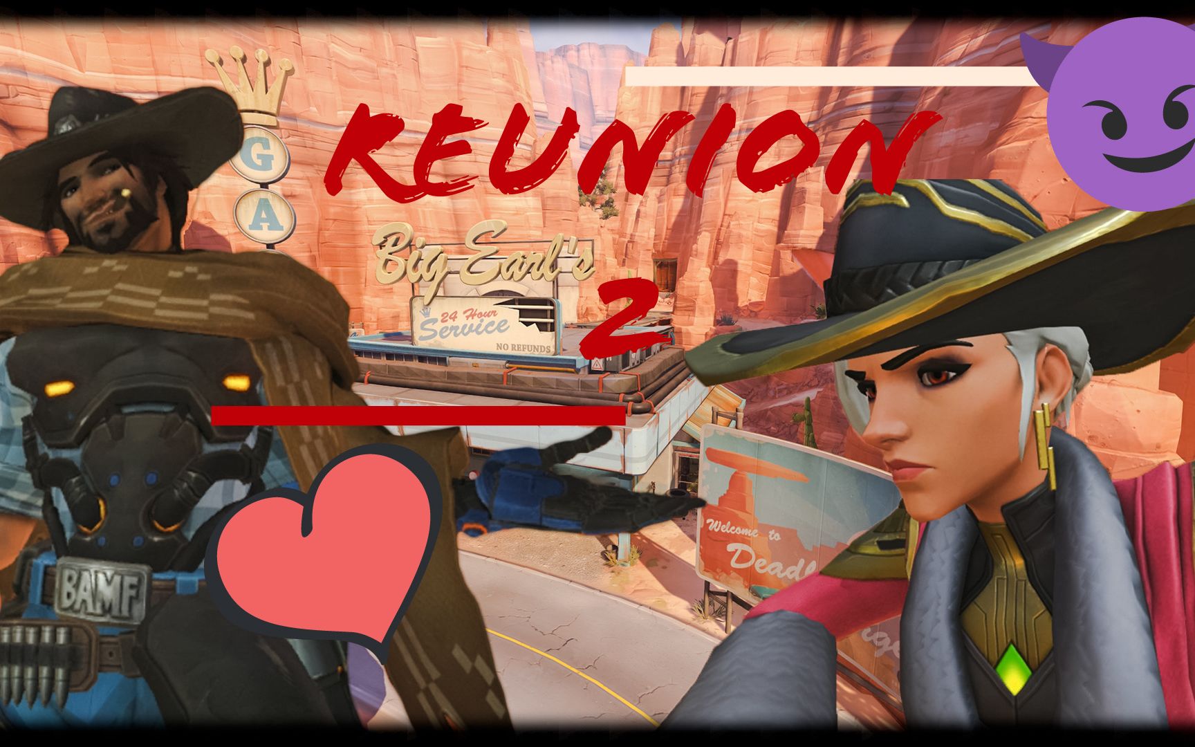 【守望先锋】钢铁直男麦克雷与艾什约饭,结果?