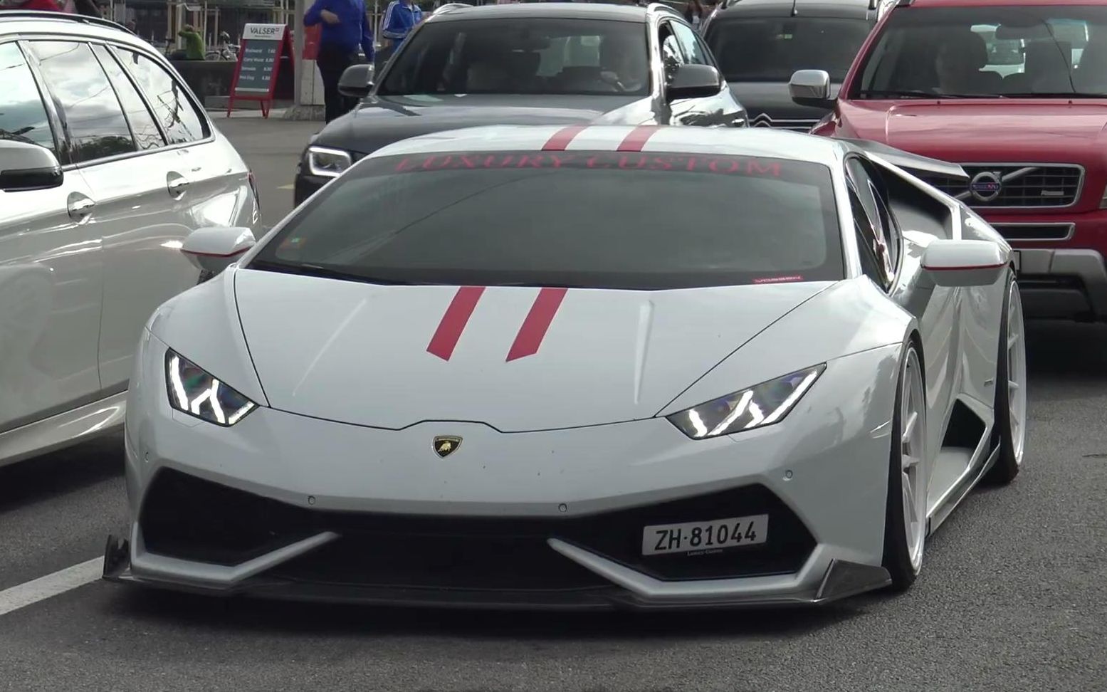 苏黎世 街拍 炸街【兰博基尼 huracan 】小合集 #performante #evo