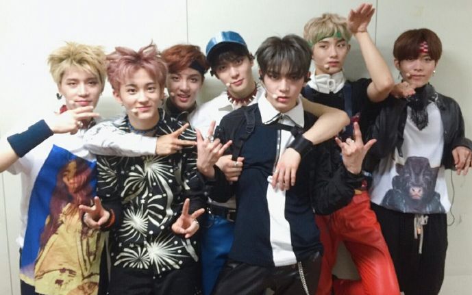 【nct 127】160819 kbs音乐银行 消防车-(fire truck)720p by5309