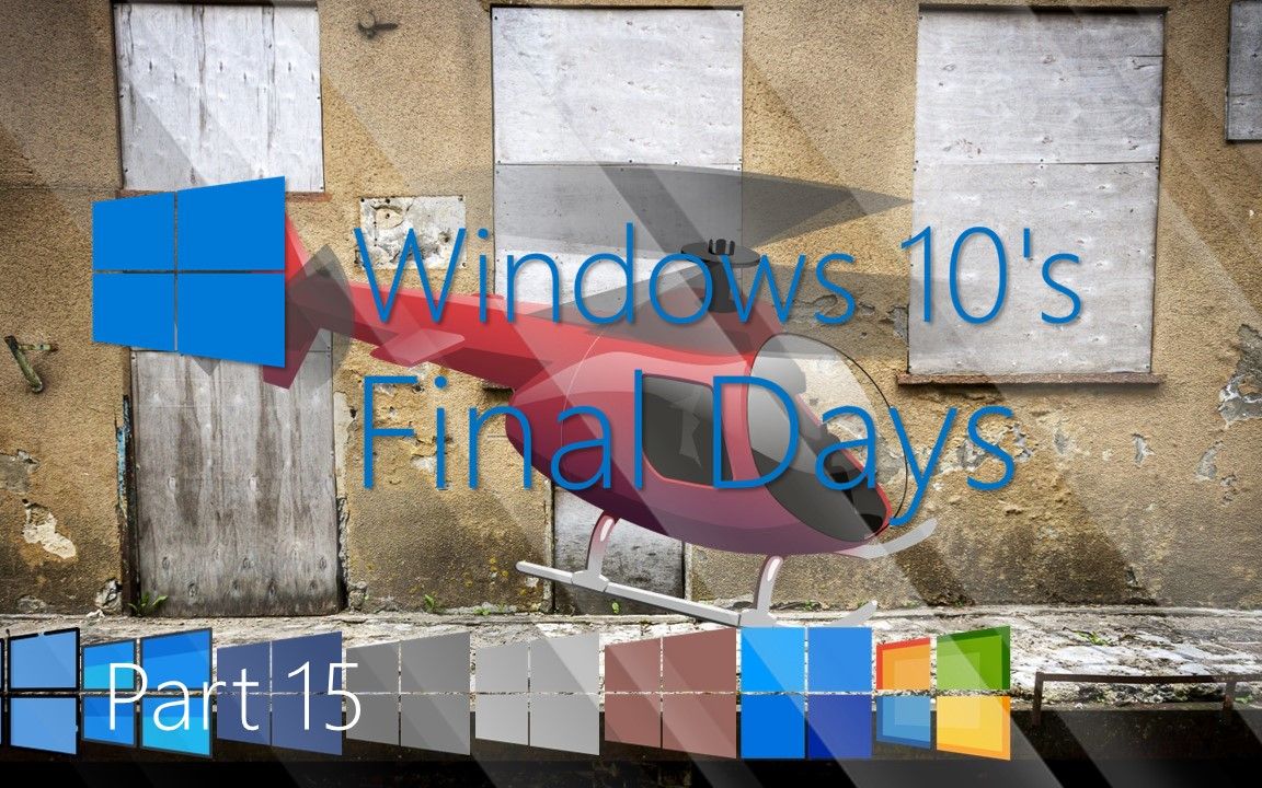 [图]Windows 10的最后几天 第15部分 - 前往实验室