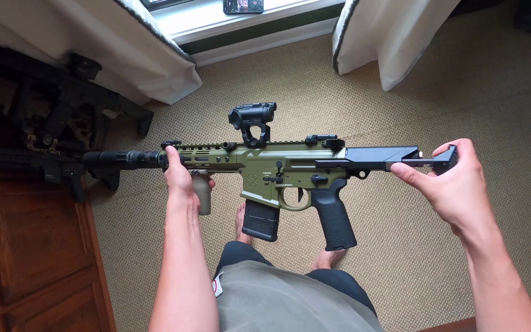 当ar整点花活,300aac口径的noveske n4