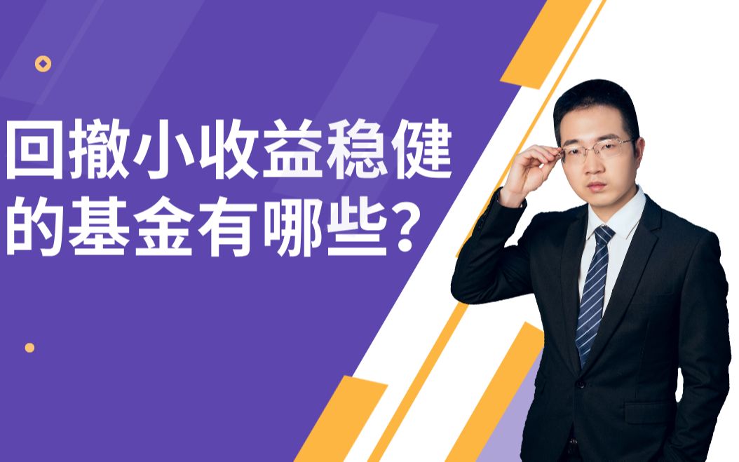 回撤小收益稳健的基金有哪些?股债平衡基金,怎么投?哔哩哔哩bilibili