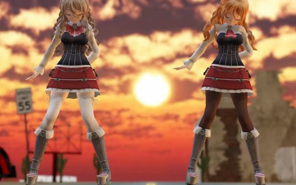 [图]【MMD舰C】DAYBREAK FRONTLINE 扎拉 波拉【MasatO】