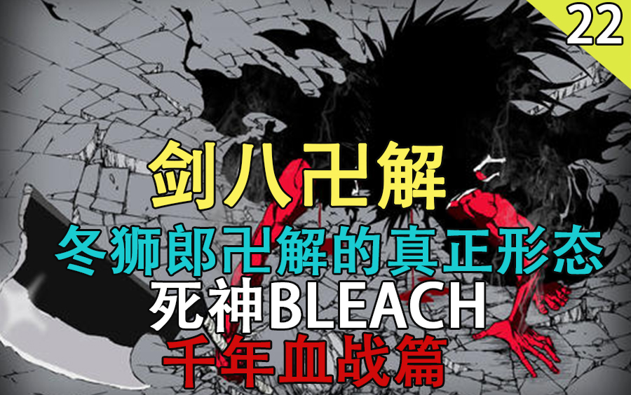 [图][死神BLEACH]千年血战篇 更木剑八卍解 冬狮郎真正的卍解（第二十二期）