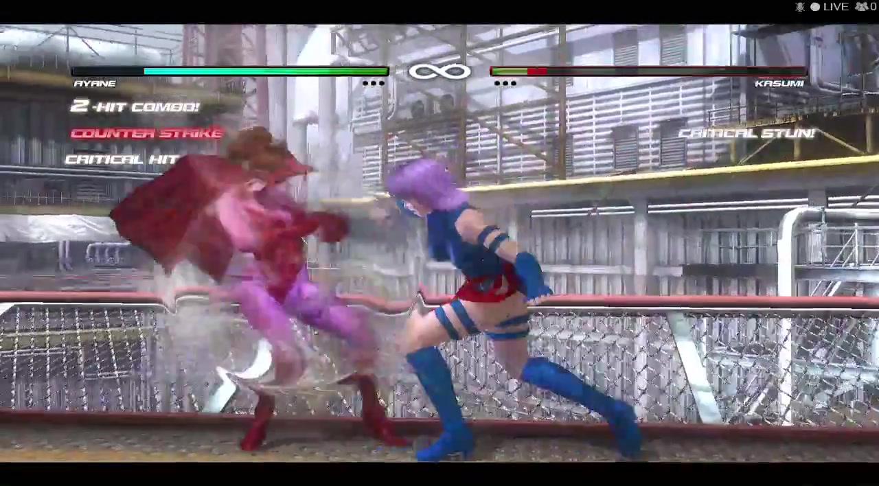 【DOA5】霞和绫音变成了猩红女巫、灵蝶哔哩哔哩bilibili