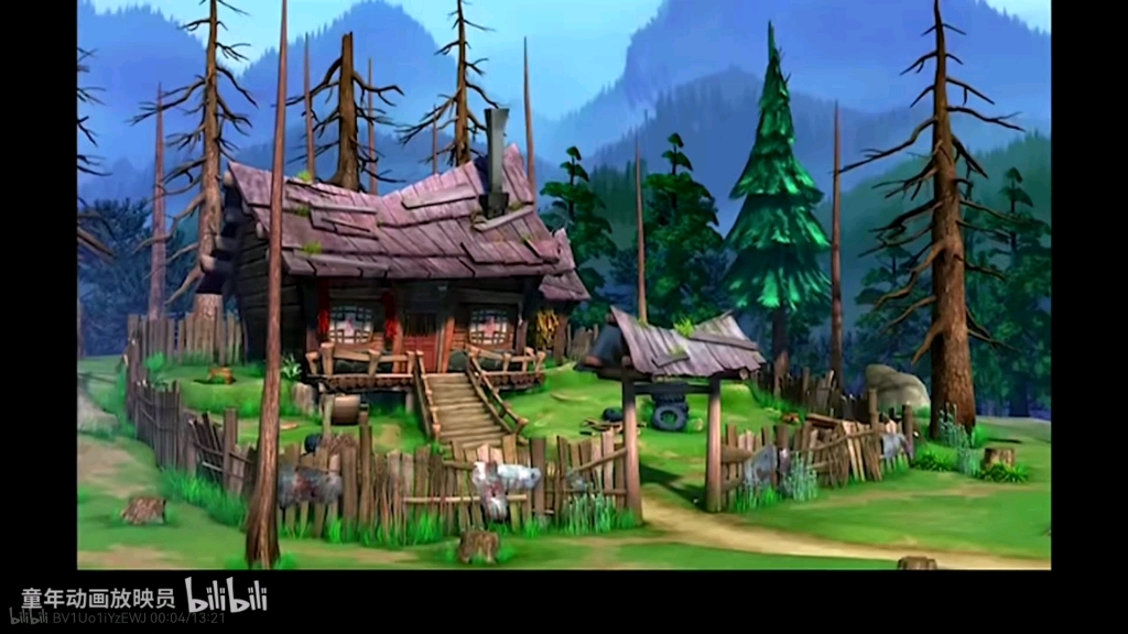 盘点熊出没之环球大冒险光头强住过的房子原先的小木屋帐篷小镇篇中的