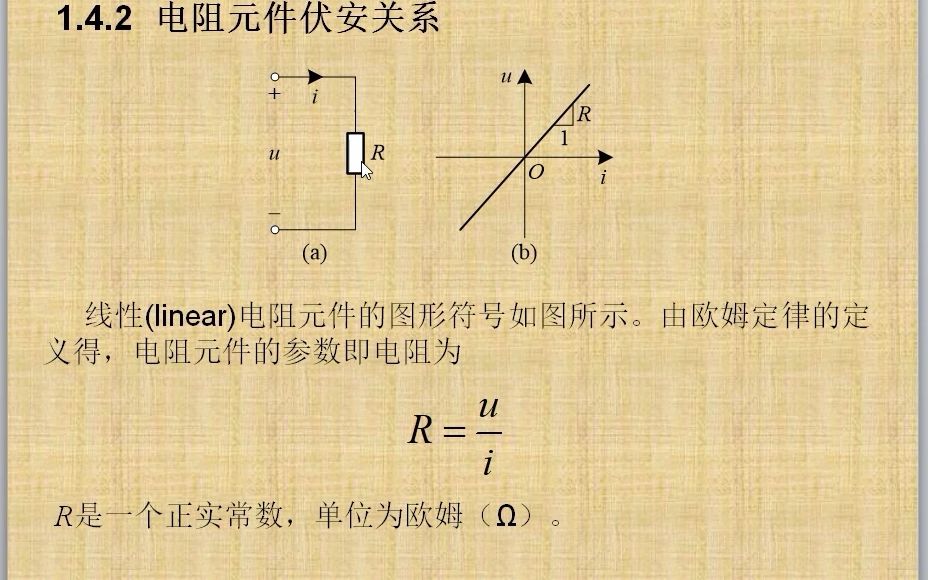 电路分析基础(4)电阻元件哔哩哔哩bilibili