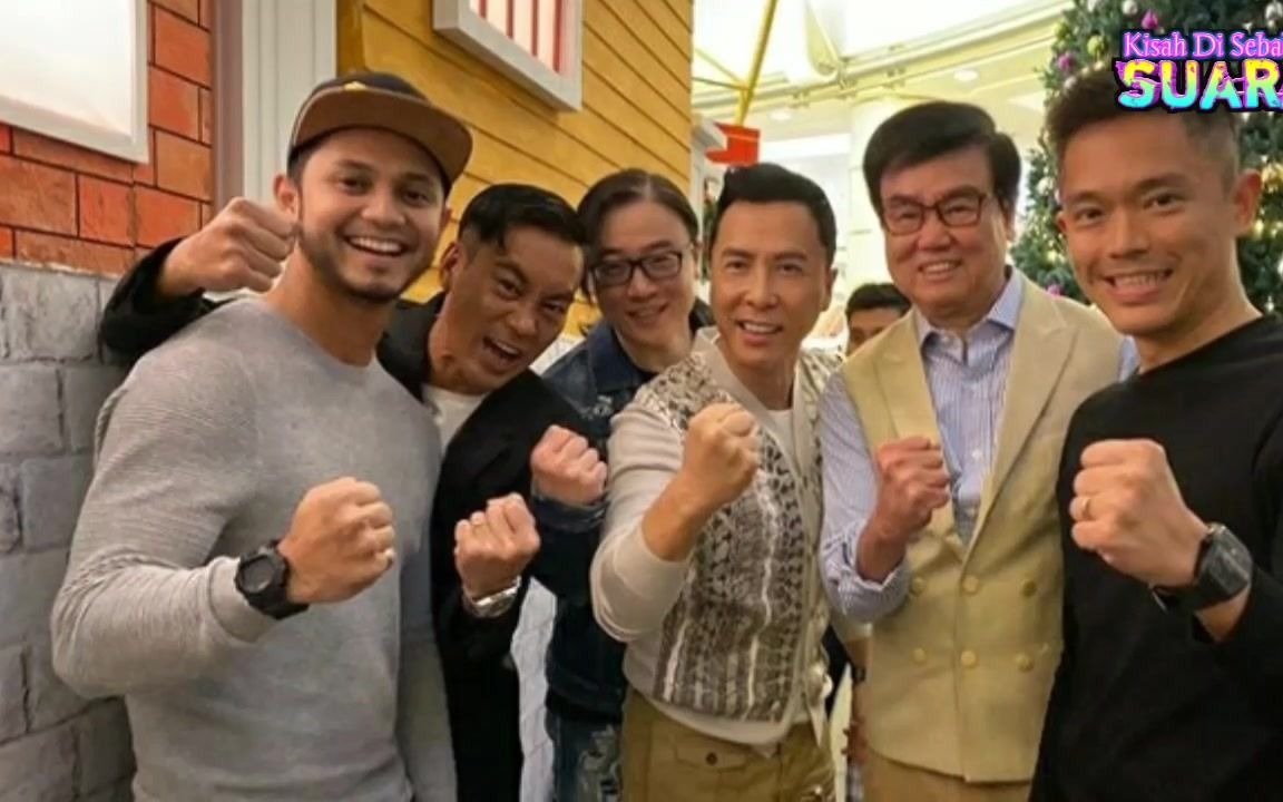 [图]Hairul Azreen Bergambar Kenangan Dengan Donnie Yen