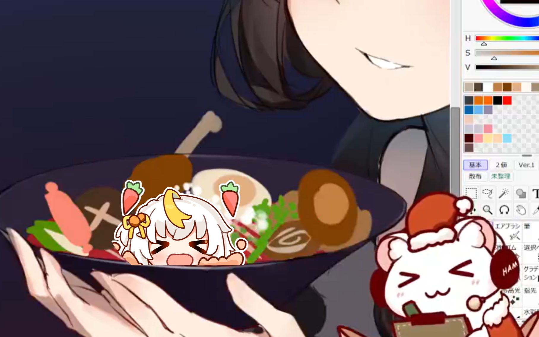 【bison仓鼠】七饭拉面,听起来就很好吃的样子(02﹃02)