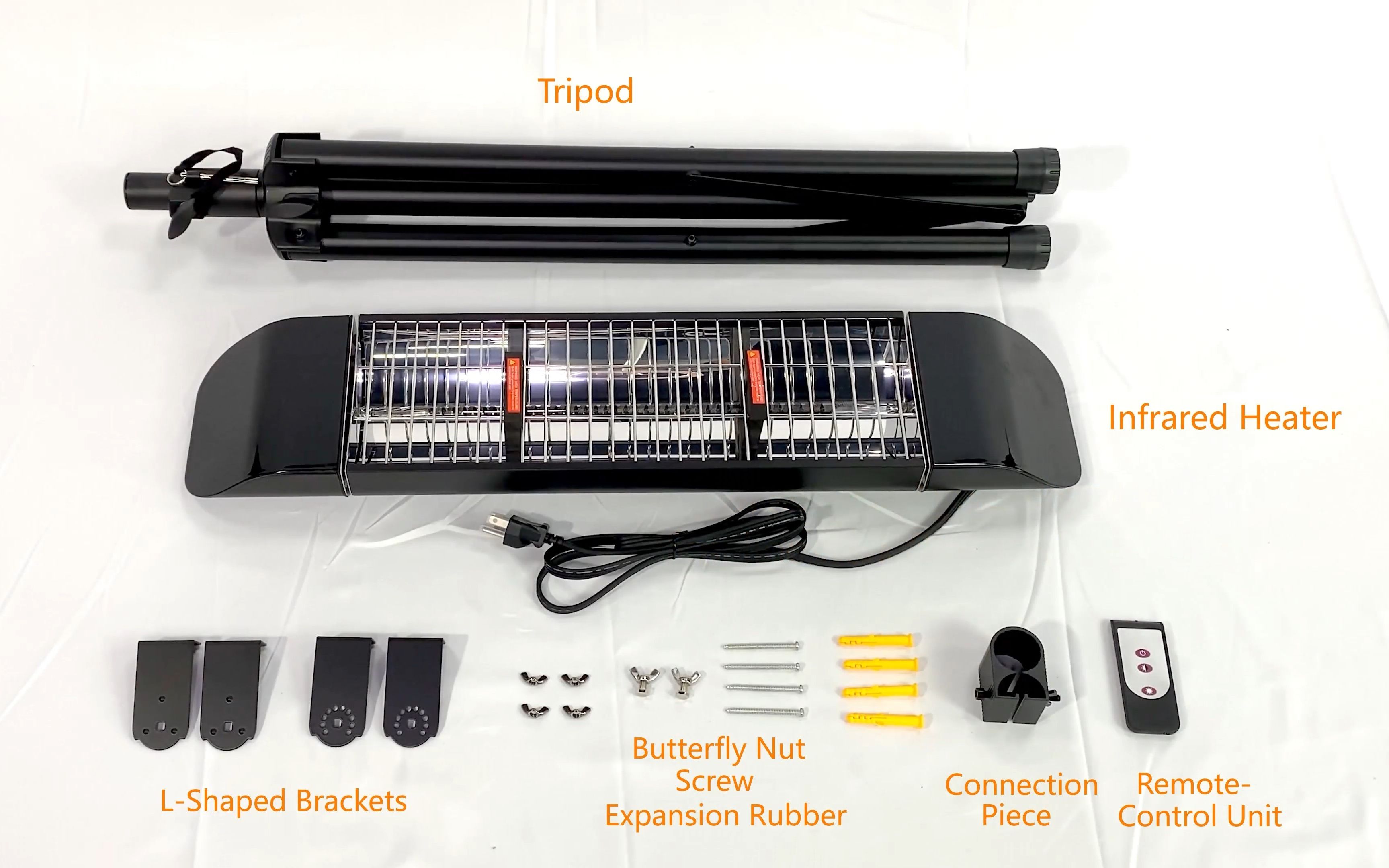 取暖器安装演示