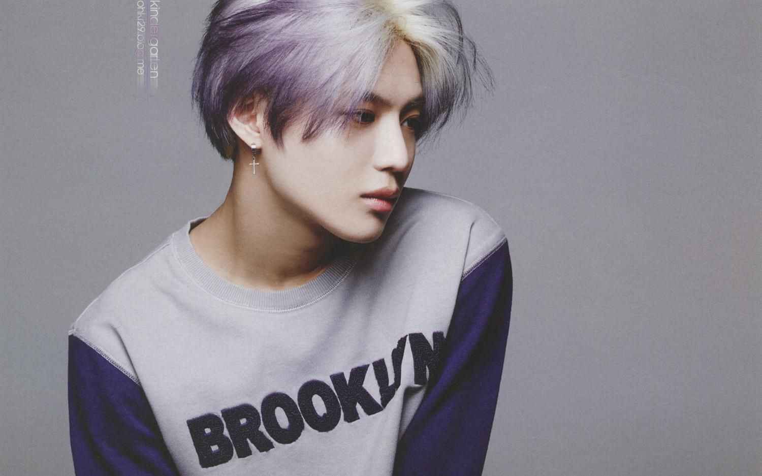 李泰民lucifer时期长发彩排现场