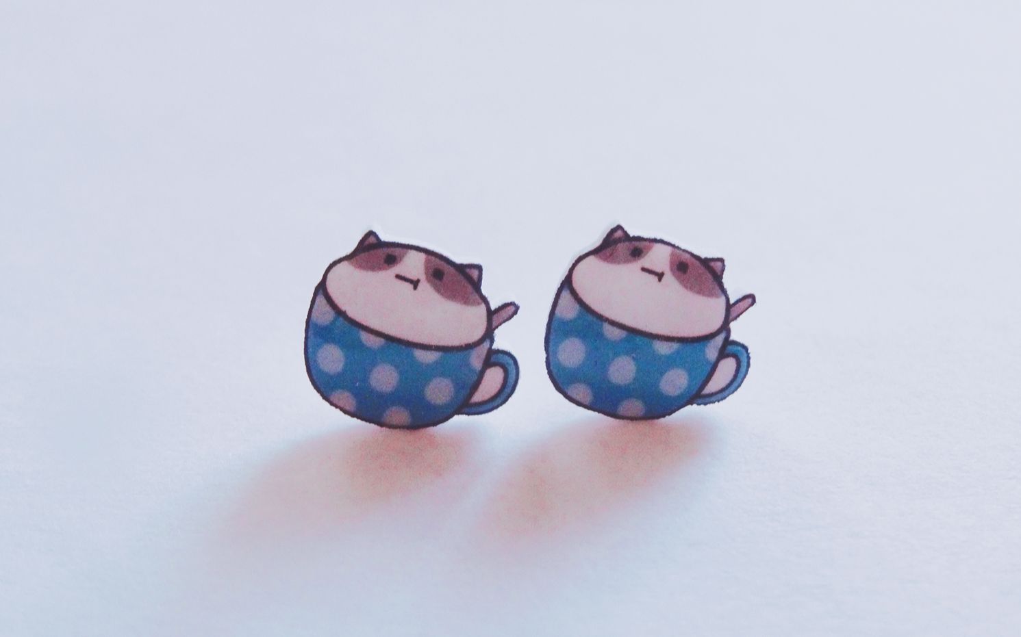 热缩片入门 超级简单可爱的热缩片耳钉 教程向