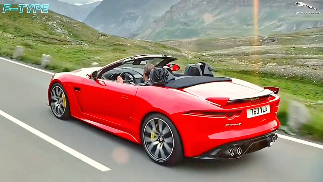 英伦小敞篷捷豹f-type