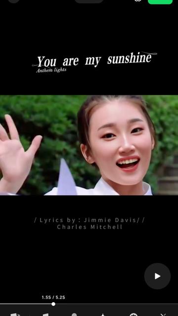 欧美金曲《you are my sunshine》中文名《你是我的阳光》演唱者Anthem Lights,歌词像阳光一样温暖又治愈,超级好听 ligh……版本哔哩哔哩bilibili