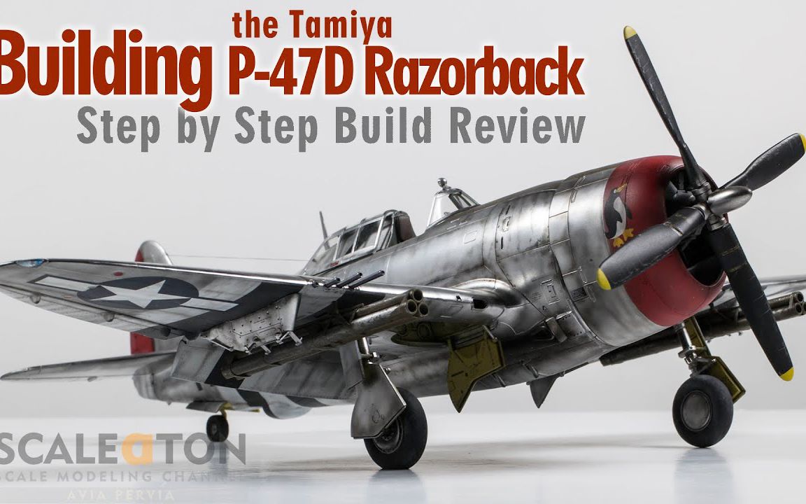 [图]Scale-a-ton / Tamiya P-47D Thunderbolt "Razorback"模型制作（1/48）