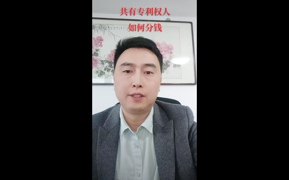 专利共有权利人是怎么分钱哔哩哔哩bilibili