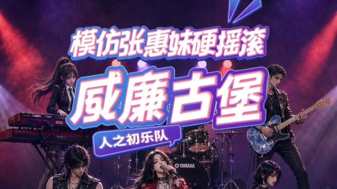 如果张惠妹唱周杰伦《威廉古堡》，阿密特硬摇滚翻唱，试试看张惠妹和周杰伦谁更好听？【神专翻唱计划】