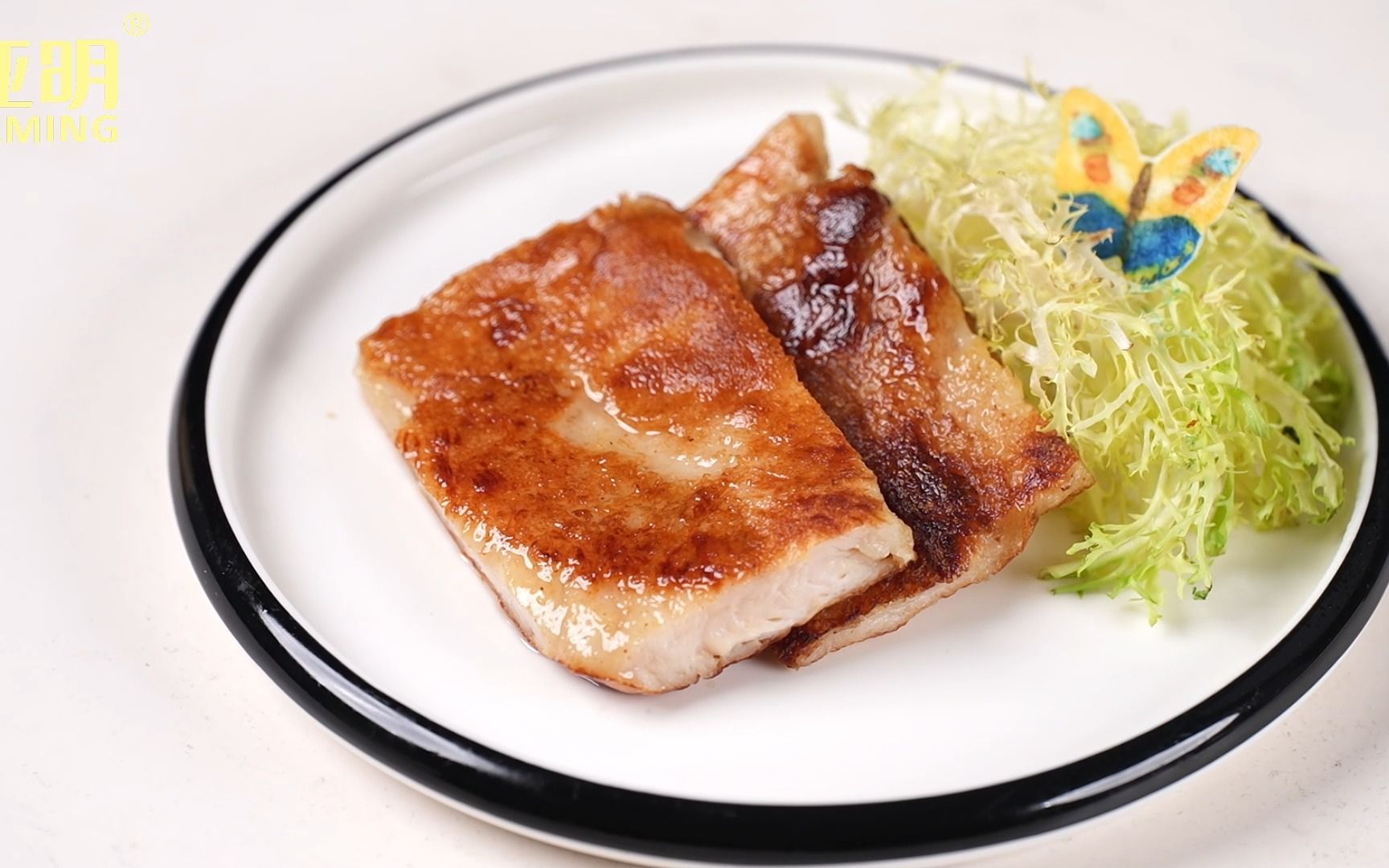 亚明大师创新菜谱——香煎鸡排