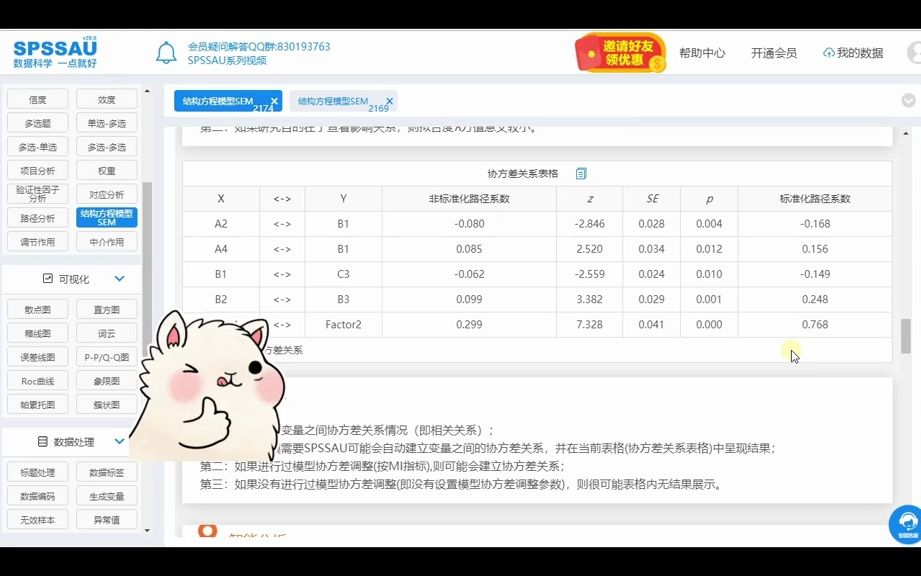 【论文分析小技巧】结构方程模型如何修正哔哩哔哩bilibili