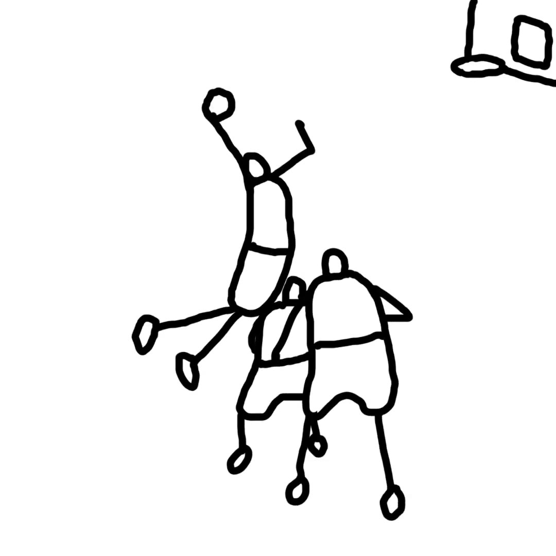 nba球星篮球动画,大家猜猜他是谁