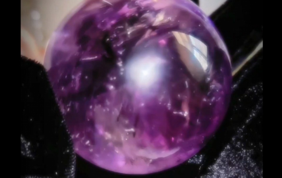 自珍欣赏|【到达另一个世界】|///巴西紫水晶