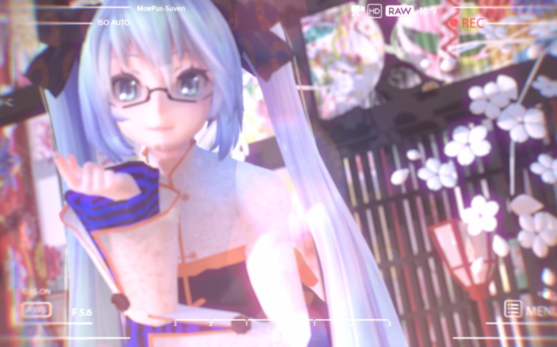 [图]【MMD初音】极乐世界：极乐净土光渲10th初音未来诞生祭应援