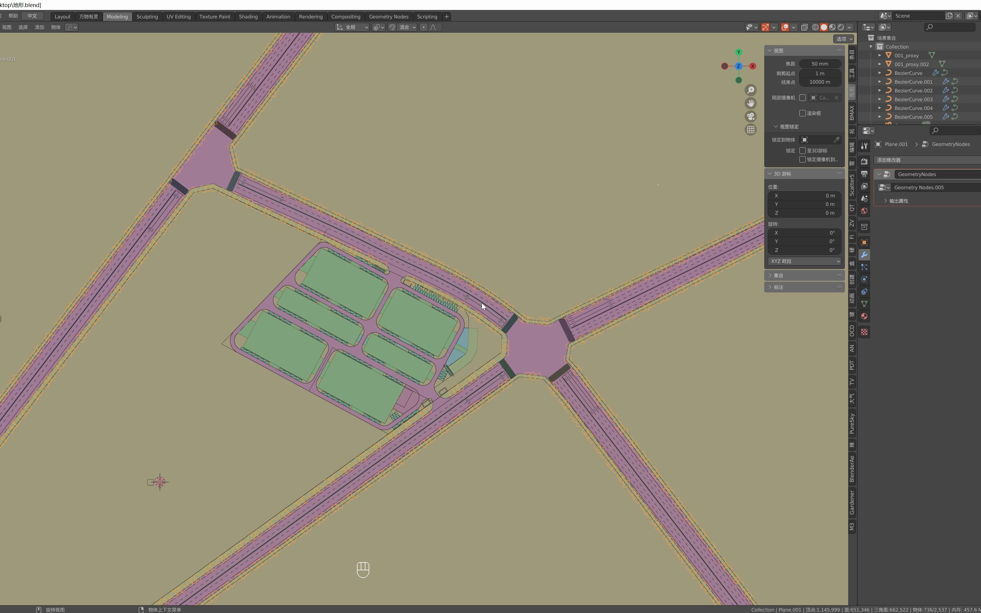 blender厂房效果图建筑20220824哔哩哔哩bilibili