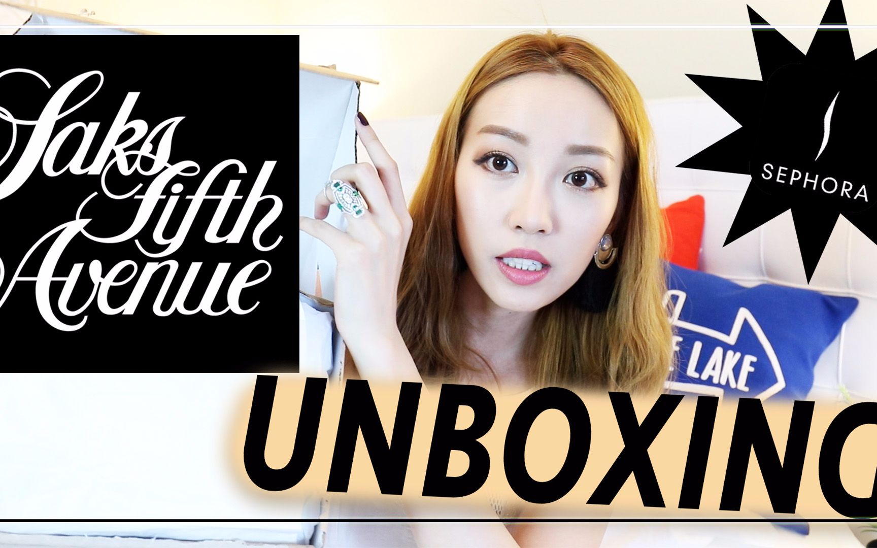 【SAKS+SSENSE+SEPHORA UNBOX♡护肤品美妆品购物开箱】哔哩哔哩bilibili