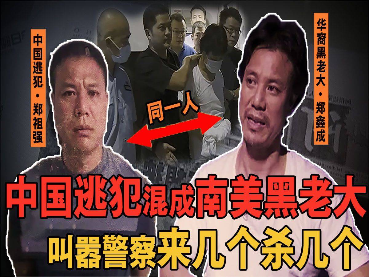 中国富豪犯下命案逃亡南美,在当地建立黑帮黑吃黑,对