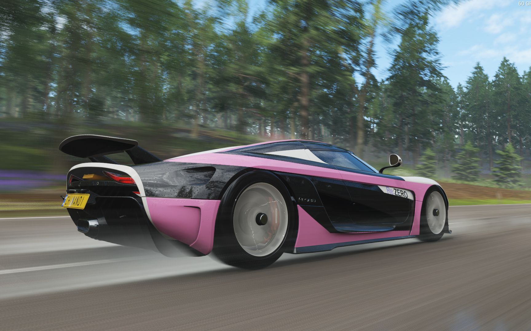 【地平线4】一档邪教 无敌的弹射起步 混动超跑柯尼塞格regera 暴雨