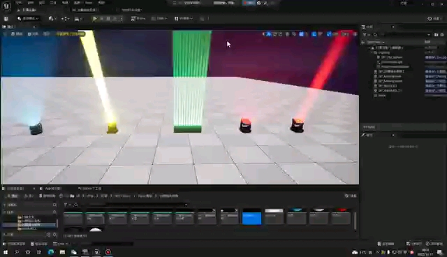 虚幻5.1DMX舞台灯具陆续开发中哔哩哔哩bilibili