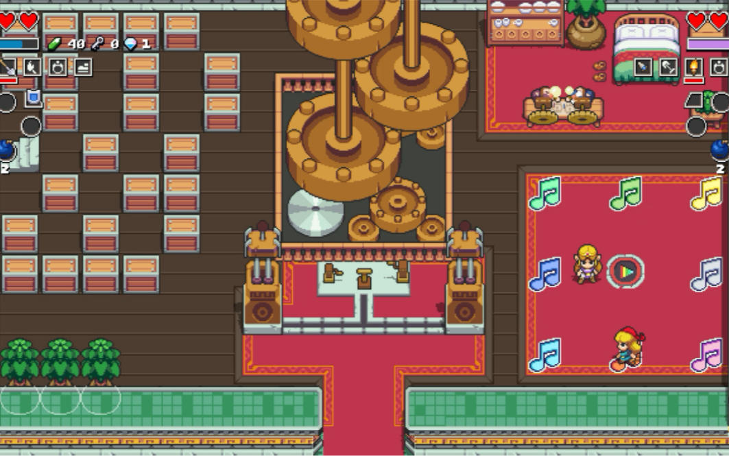 节奏海拉鲁 演奏风暴之歌