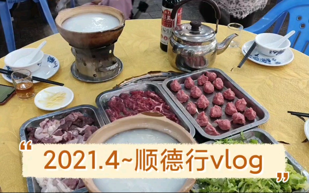 [图]顺德行vlog（2021.4）│第一次骑共享单车！打卡臻记饭店粥底火锅×周大娘牛乳×欢姐伦教糕×無×香港齿齿留香×民信老铺双皮奶×大润水牛奶...