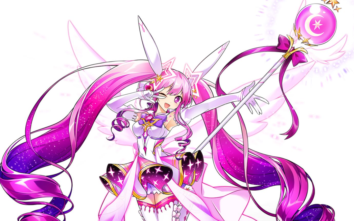 【艾尔之光mmd】模型展示 爱莎-幻化魔仙(魔法少女 ver)_哔哩哔哩