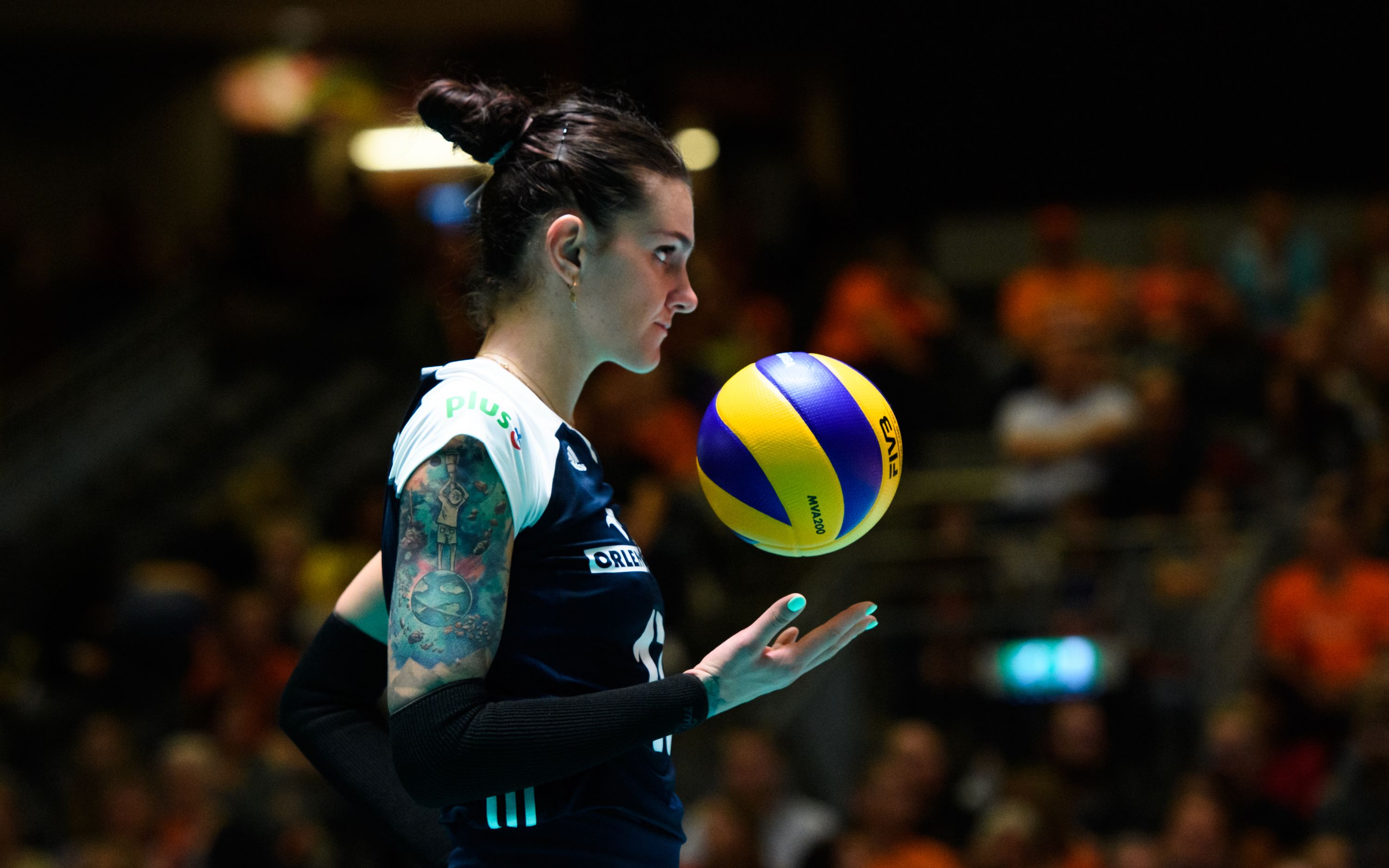 斯马泽克波兰女排接应国家联赛的最佳动作