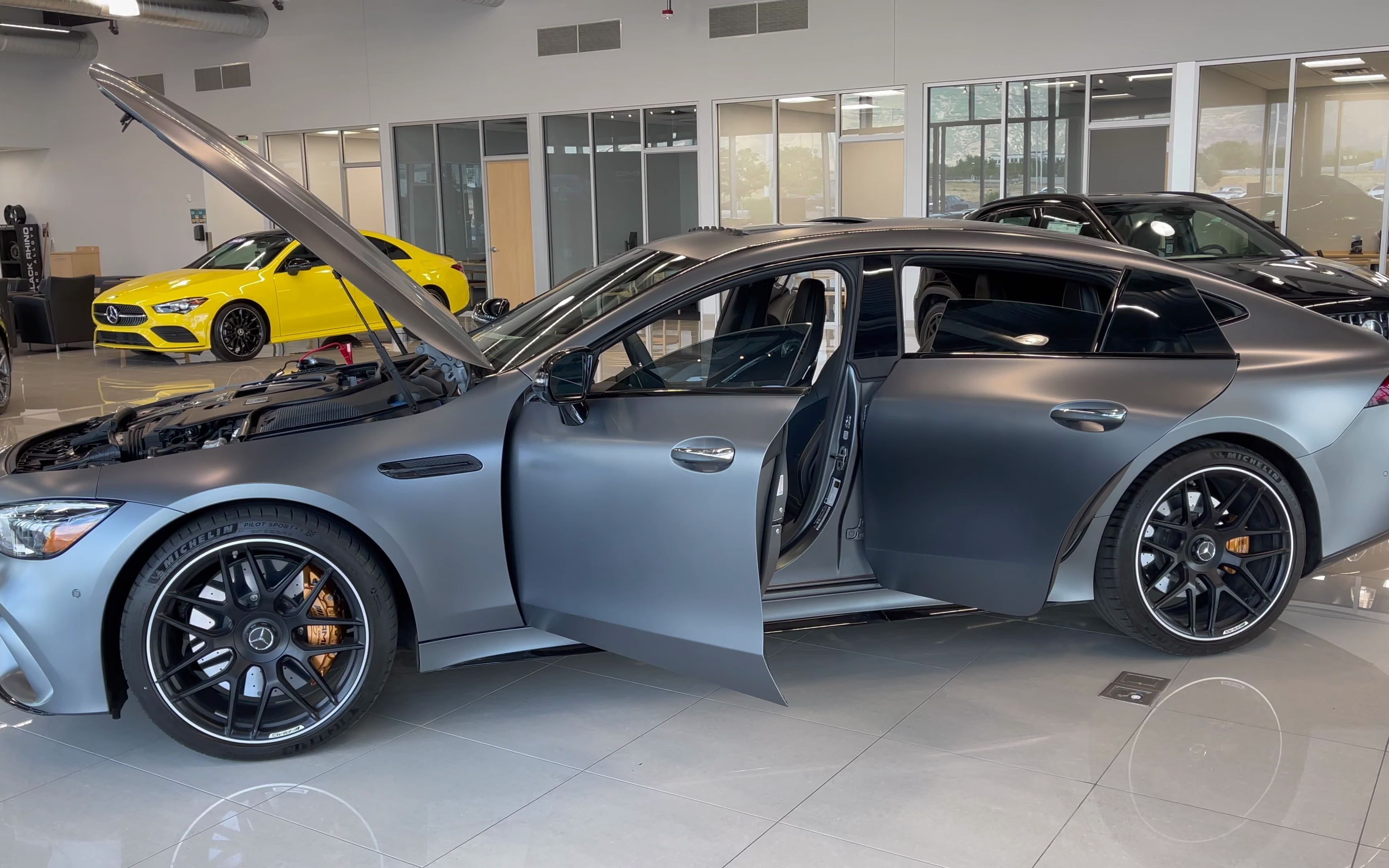 【第一视角】梅赛德斯amg gt63s 4-door coupe(4.