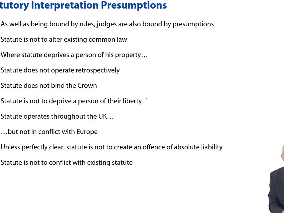 statutory interpretation presumptions - 你的英语进步